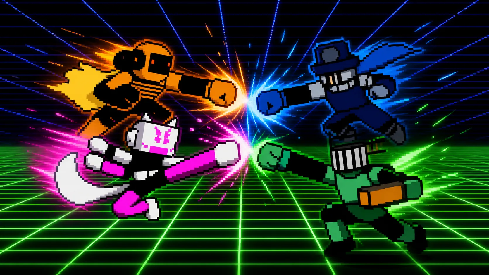 SUPER PUNCHING ROBOTS Preview
