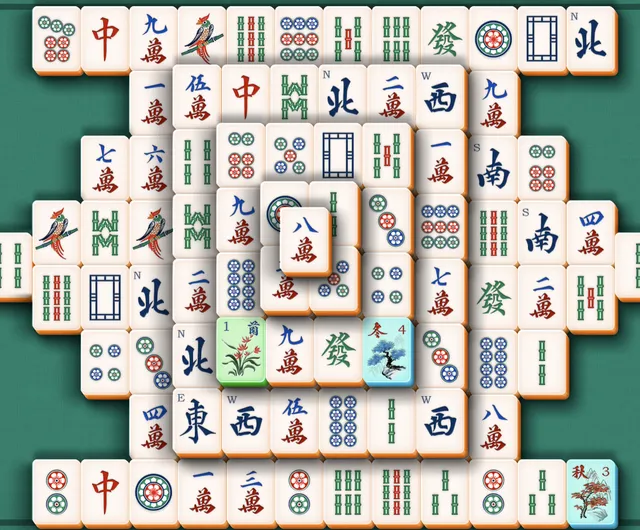 Mahjongg Solitaire Preview
